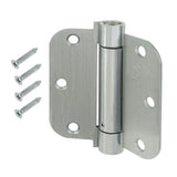 3-1/2 in. Oil-Rubbed Bronze 5/8 in. Radius Adjustable Spring Door Hinge - Super Arbor