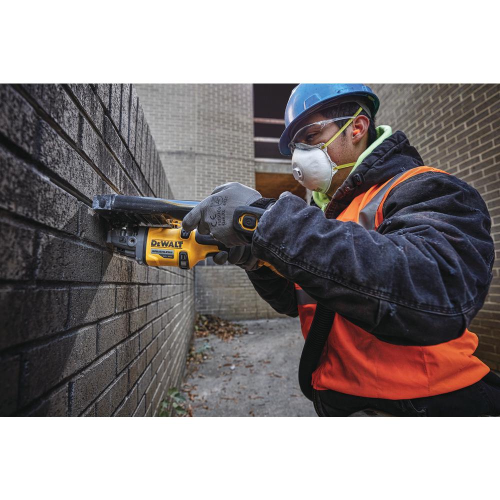 FLEXVOLT 60-Volt MAX Li-Ion Cordless 4-1/2 in. to 6 in. Small Angle Grinder with 20-Volt Cordless Recip Saw (Tool-Only)