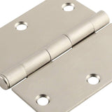 3-1/2 in. Satin Nickel 1/4 in. Radius Door Hinges Value Pack (3-Pack)