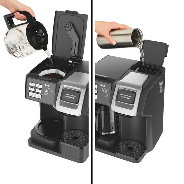 Hamilton Beach Hamilton FlexBrew 12-Cup Black Residential Drip Coffee Maker