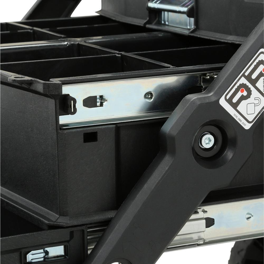 22 in. 4-in-1 Cantilever Mobile Tool Box - Super Arbor