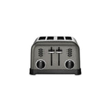 Classic Series 4-Slice Black Stainless Steel Toaster