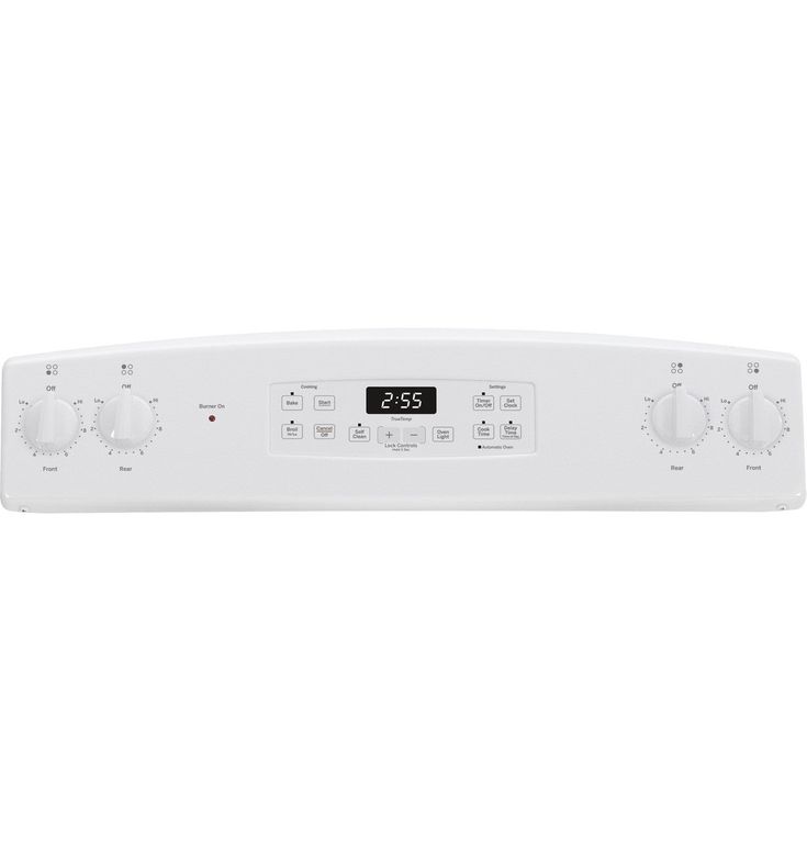GE 30-in 4 Elements 5-cu ft Freestanding Electric Range (White)