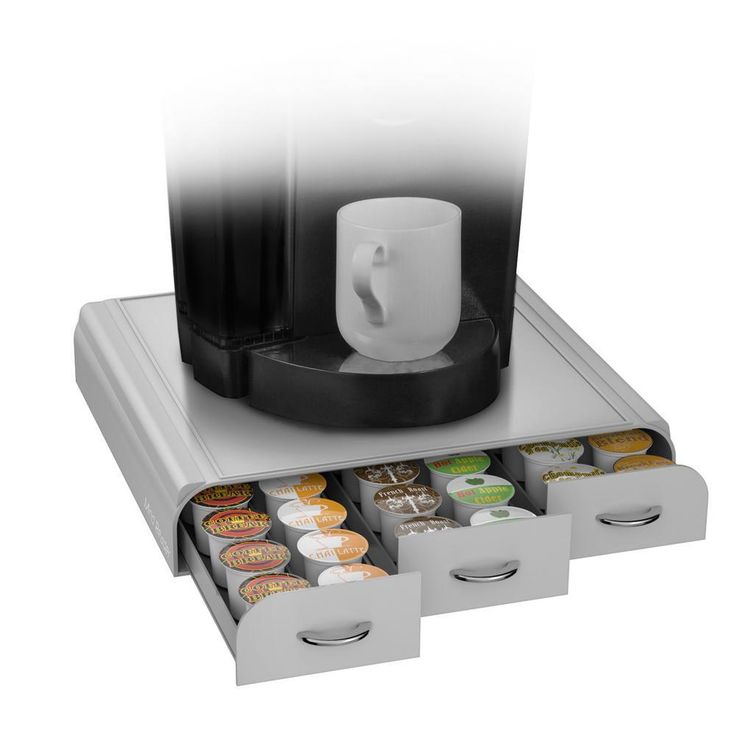 Anchor 36-Capacity Silver K-Cup Storage Drawer