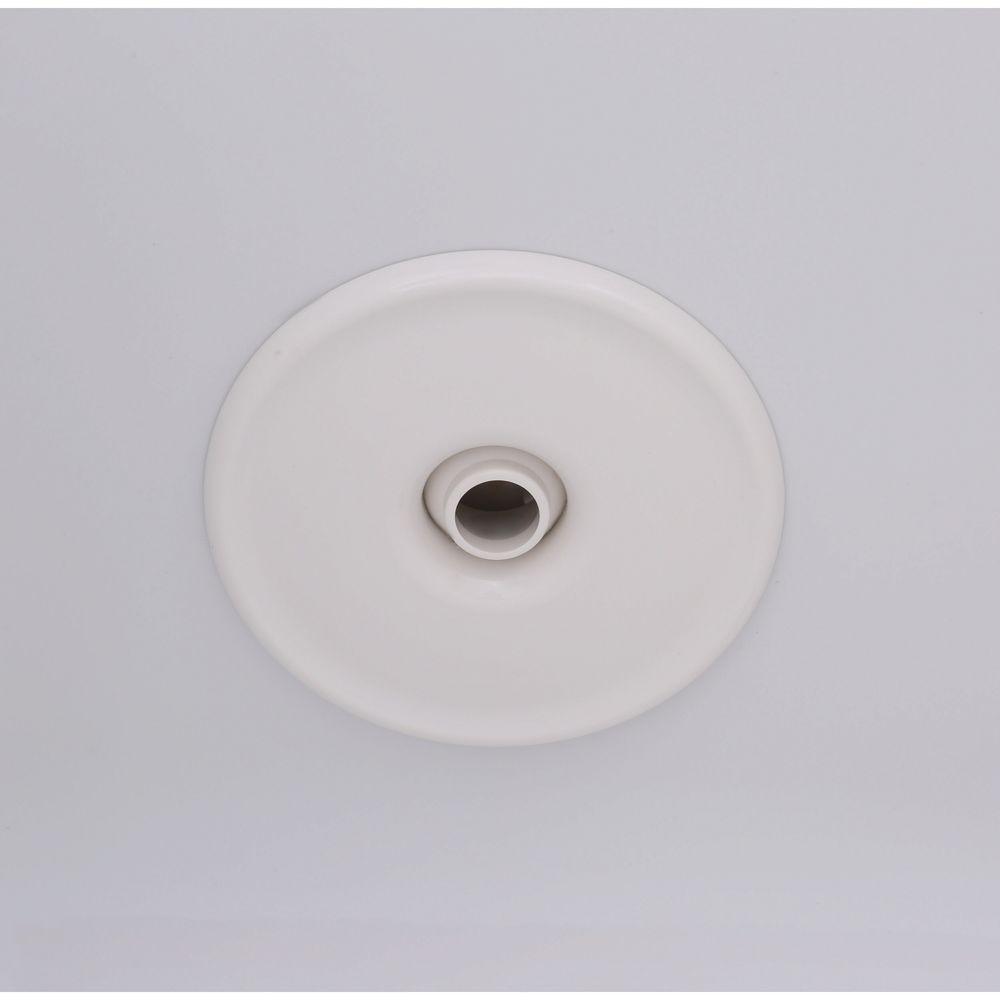 EverClean 60 in. x 32 in. Reversible Drain Whirlpool Tub in White - Super Arbor