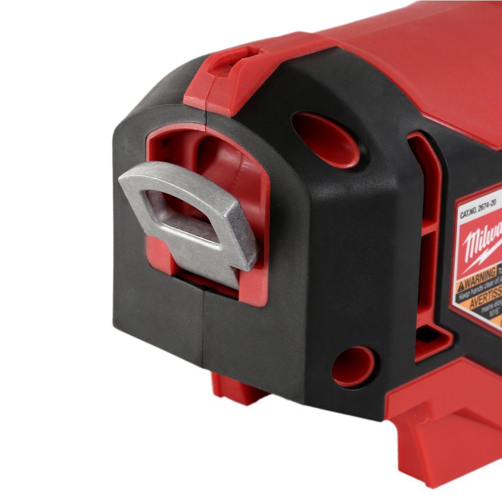 M18 18-Volt Lithium-Ion Cordless Short Throw Press Tool with (3) PEX Crimp Jaws and 2.0 AH Battery - Super Arbor