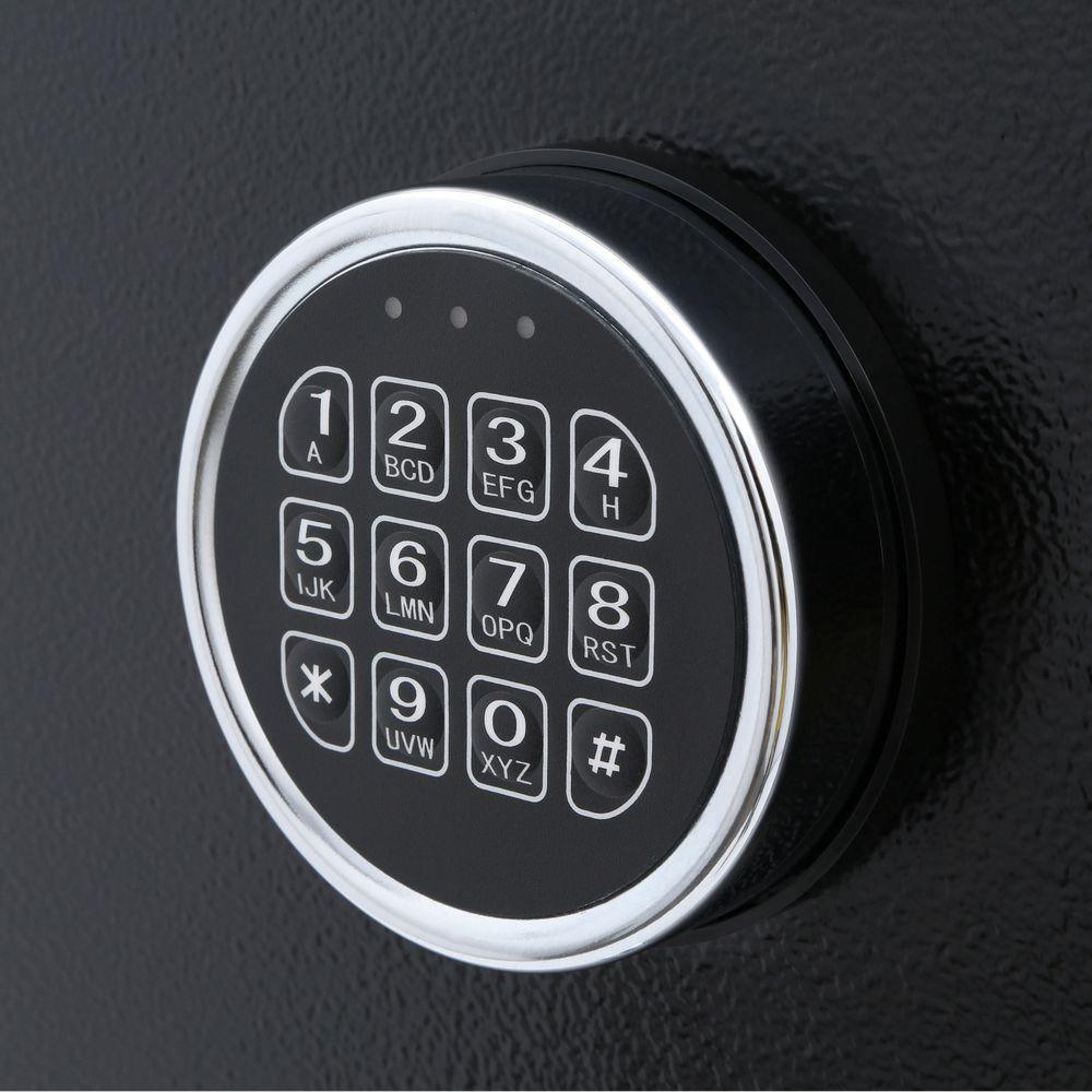 22-Gun Electronic Lock Safe in Matte Black - Super Arbor