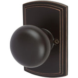 Italian Collection Santo Black Dummy Door Knob - Super Arbor