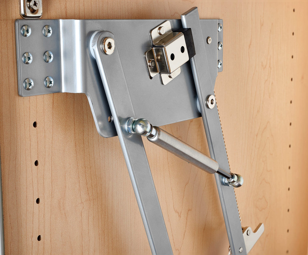 Rev-A-Shelf ML Series Heavy-Duty Mixer Lift with Soft-Close, 11-3/4 in W x 20 in D Maple Shelf