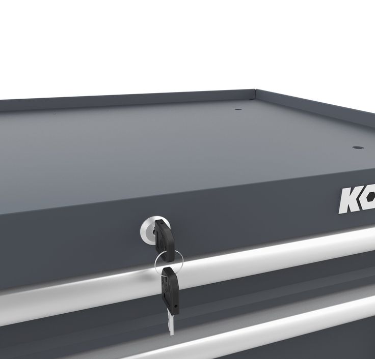 Kobalt 26.7-in W x 33-in H 4-Drawer Steel Rolling Tool Cabinet (Gray)