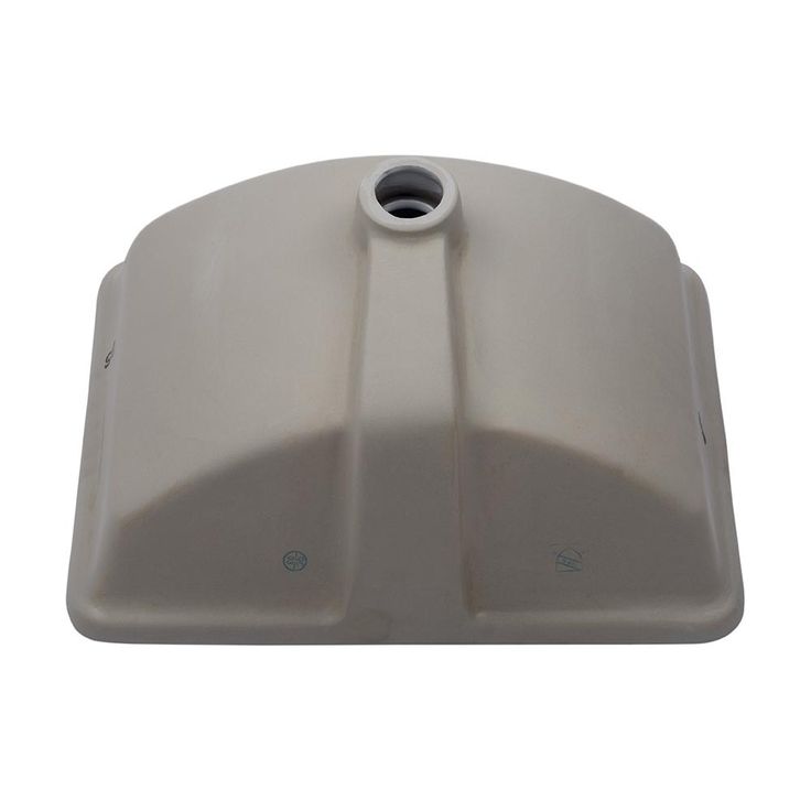 Boyel Living 18 in. x 14 in. Vessel Sink Rectangle Undermount Bathroom Sink White