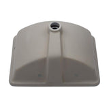 Boyel Living 18 in. x 14 in. Vessel Sink Rectangle Undermount Bathroom Sink White