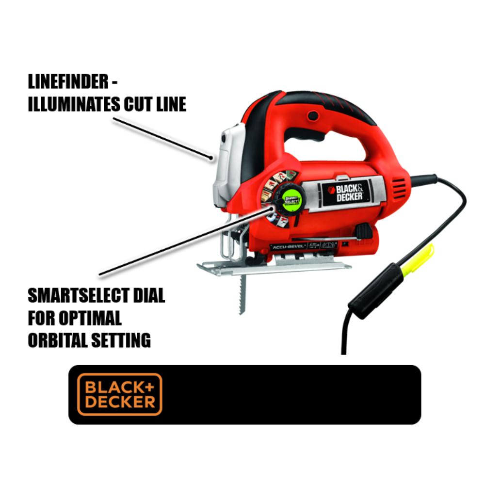 LineFinder Orbital Jig Saw with SmartSelect Technology - Super Arbor