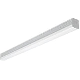4 ft. 220-Watt Equivalent Integrated LED White Commercial Strip Light Fixture 4000K High Output 5500 Lumens