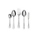Swirl Sand 89-Piece Flatware Set (Service for 12)