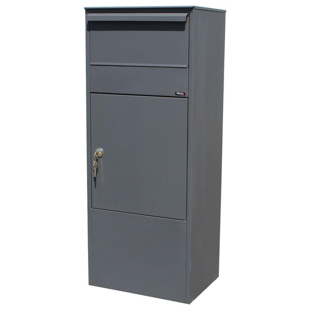 800 Mail/Parcel Box in Black Color - Super Arbor
