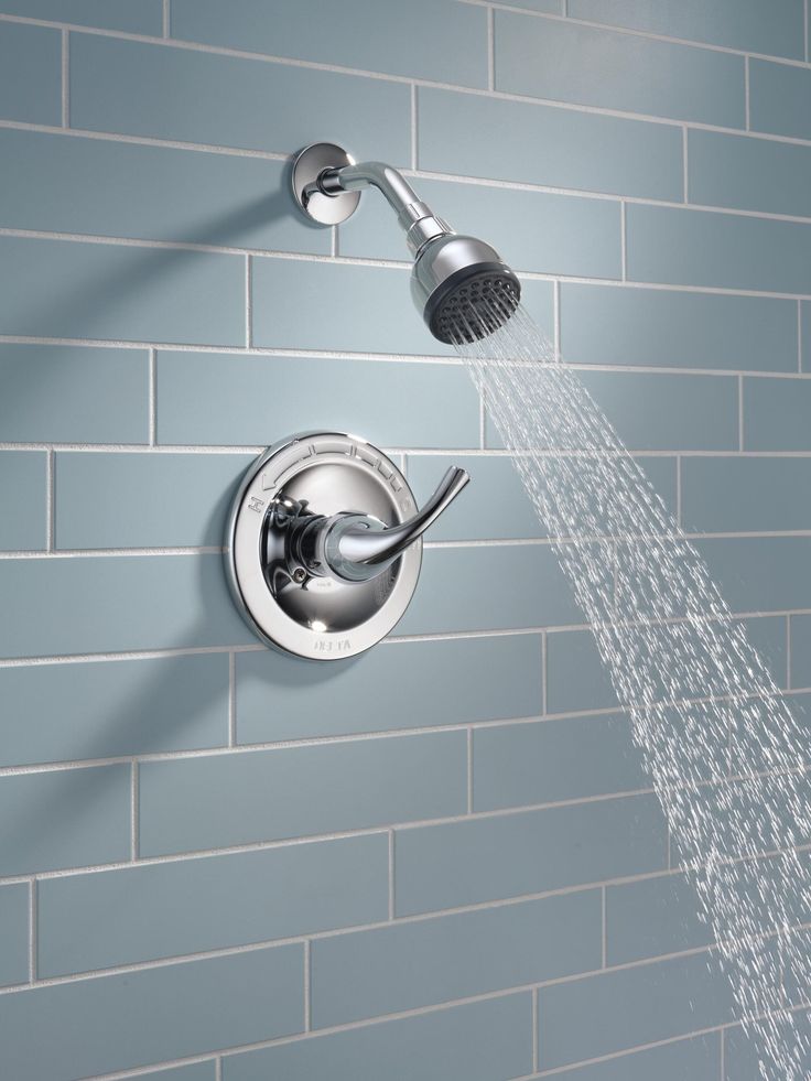 Delta Foundations Chrome 1-Handle Shower Faucet with Valve