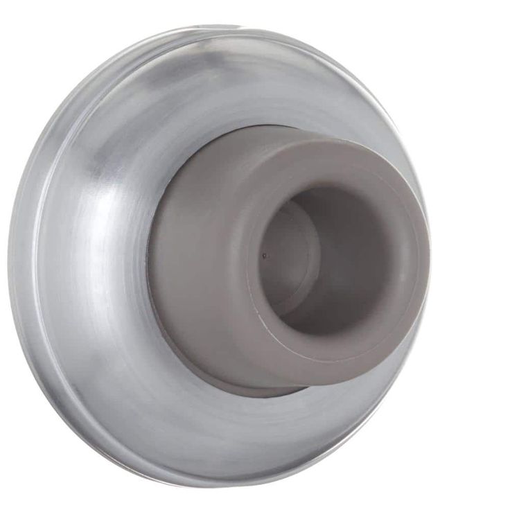 Satin Chrome Wall Door Stop