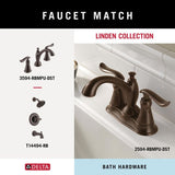 Delta  Linden 24-in Venetian Bronze Wall Mount Single Towel Bar