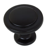 1-1/4 in. Dia Oil Rubbed Bronze Classic Round Ring Cabinet Knobs (10-Pack) - Super Arbor