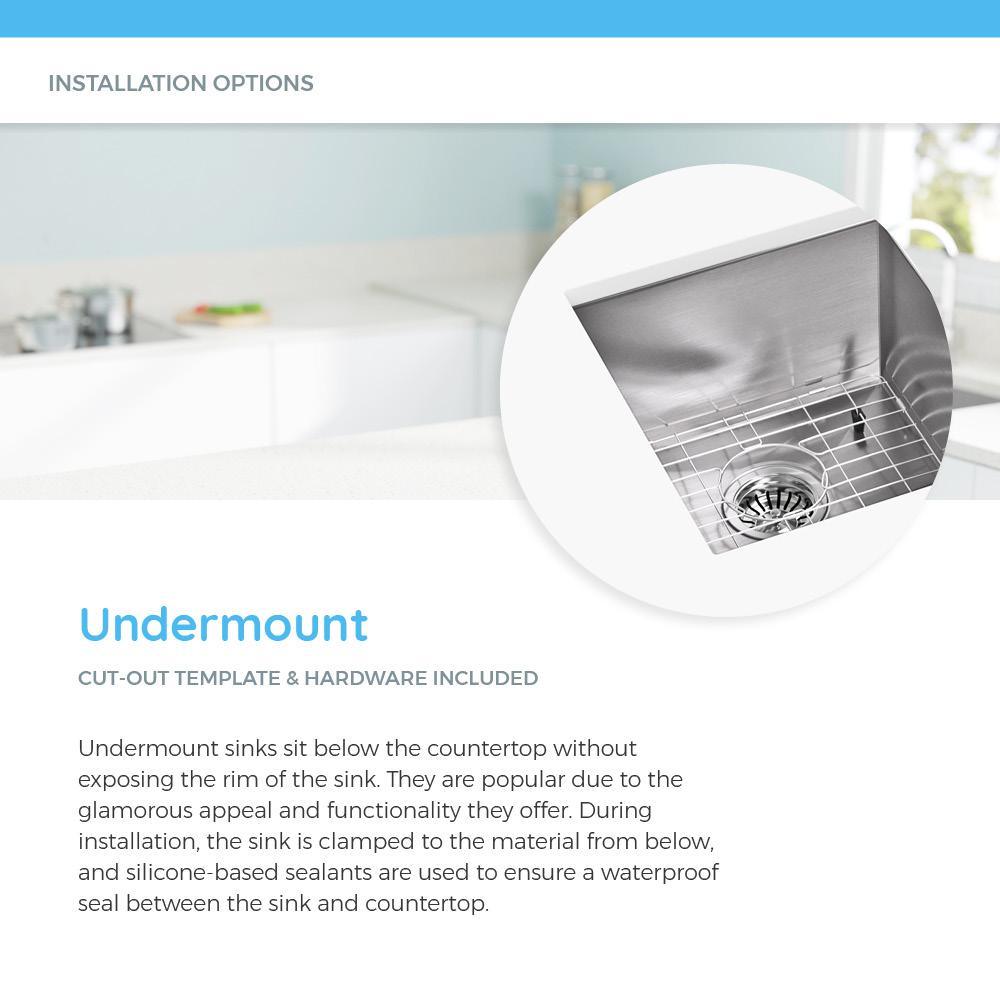 All-in-One Undermount Stainless Steel 43 in. Triple Bowl Kitchen Sink - Super Arbor