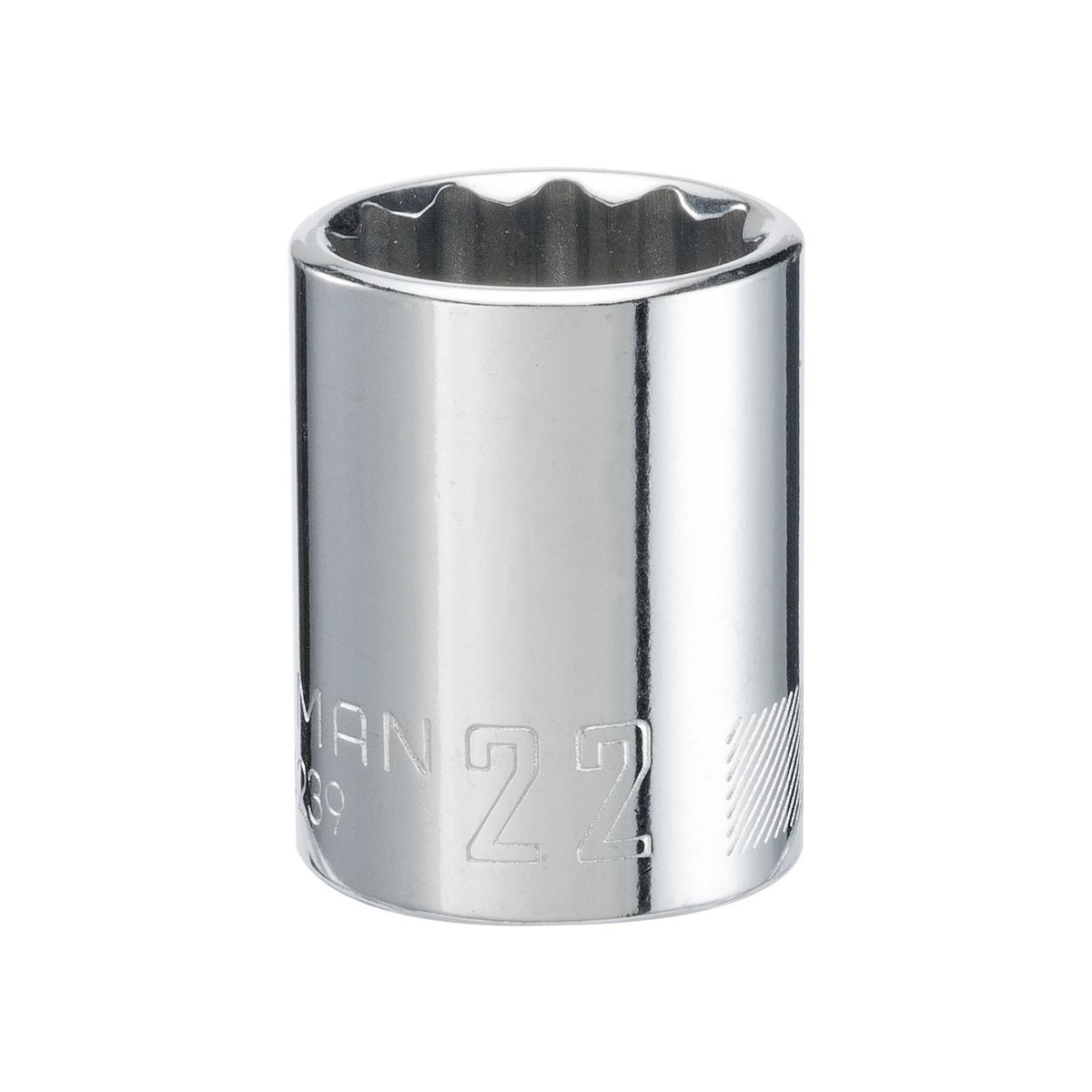 Craftsman 22mm Metric 12-Point Standard Shallow Socket