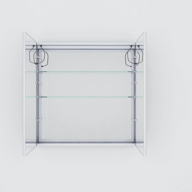 Bracciano 36 in. W. x 36 in. H. Recessed or Surface-Mount LED Medicine Cabinet with Defogger