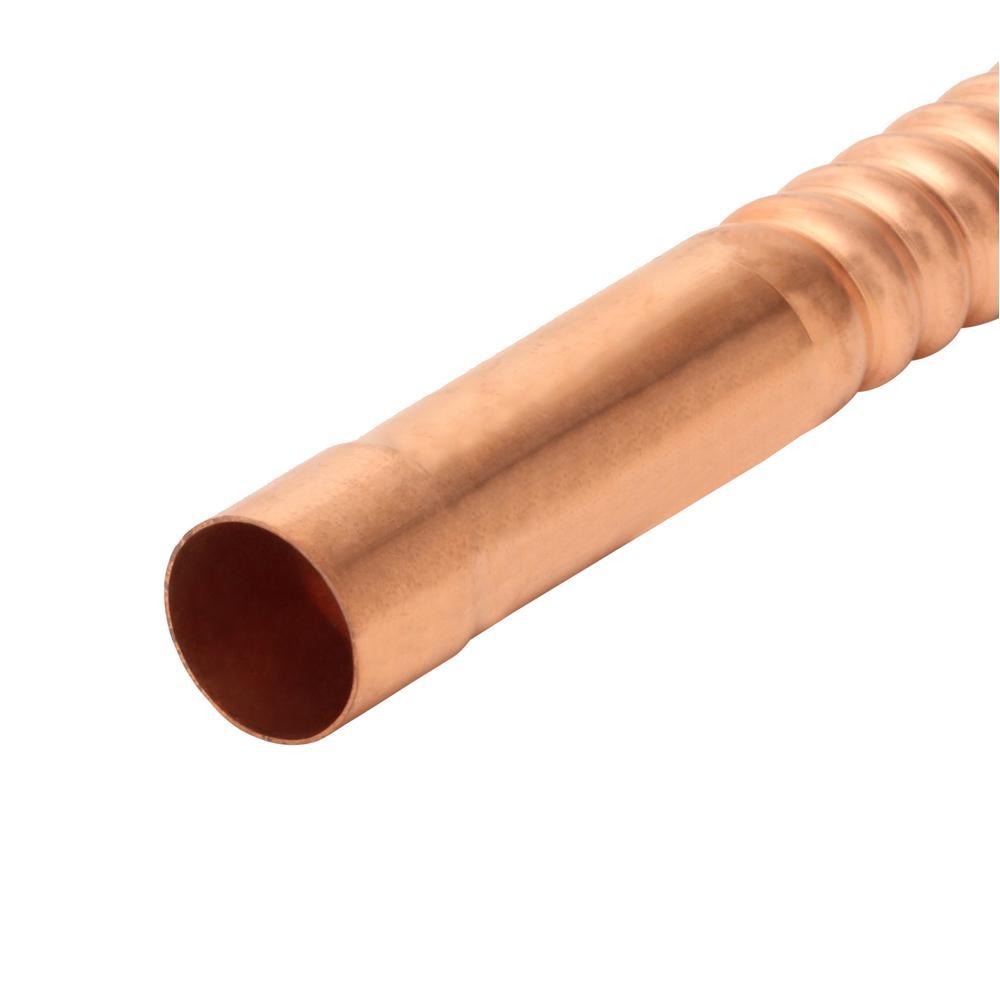 3/4 in. FIP x 3/4 in. Nominal Male/ Female Sweat x 15 in. Copper Water Heater Connector (7/8 in. O.D.) - Super Arbor