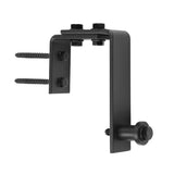 8 ft./96 in. Country Style Bypass Steel Sliding Barn Wood Door Hardware Roller Track Kit for Wood and Concrete Wall - Super Arbor