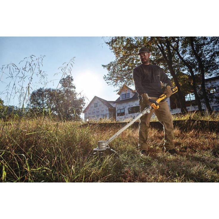 DEWALT 20V MAX Brushless Cordless String Trimmer with Bonus 8 in. 20V Pole Saw & 22 in. 20V Hedge Trimmer (Tools Only)