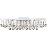 Bordeaux 3-Light Polished Chrome Vanity Light