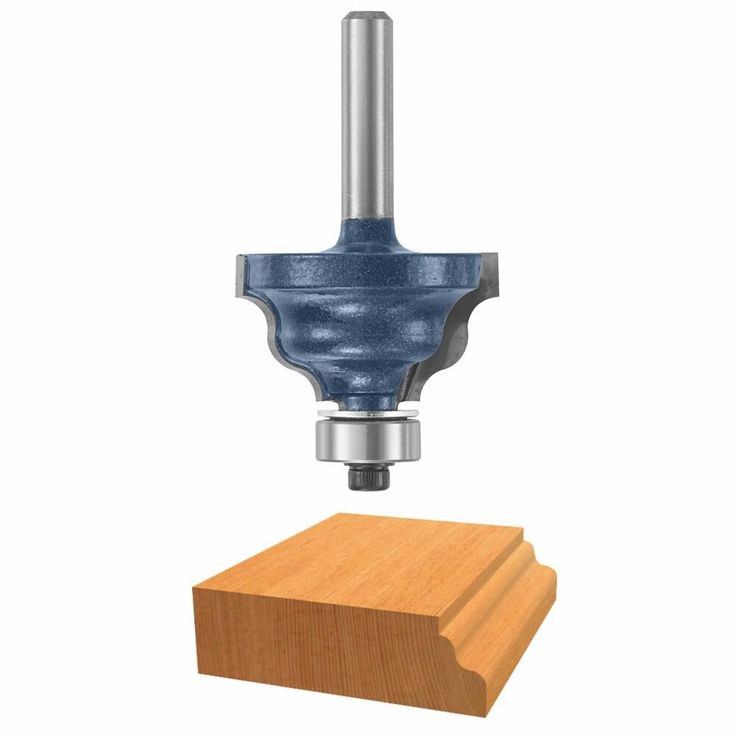 Bosch Carbide-Tipped Wavy Edge Router Bit
