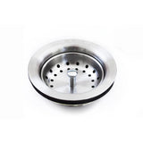 All-in-One Stainless Steel 33 in. 2-Hole Single Bowl Drop-in Kitchen Sink Kit with Faucet and Strainer - Super Arbor