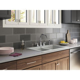 Rubicon 2-Handle Standard Kitchen Faucet with Sidespray in Polished Chrome - Super Arbor