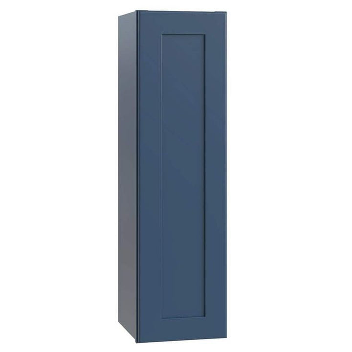 Home Decorators Collection Grayson 9 in. W x 12 in. D x 42 in. H Assembled Plywood Wall Kitchen Cabinet in Mythic Blue with Soft Close