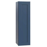 Home Decorators Collection Newport 15 in. W x 12 in. D x 42 in. H Assembled Plywood Wall Kitchen Cabinet in Mythic Blue with Soft Close