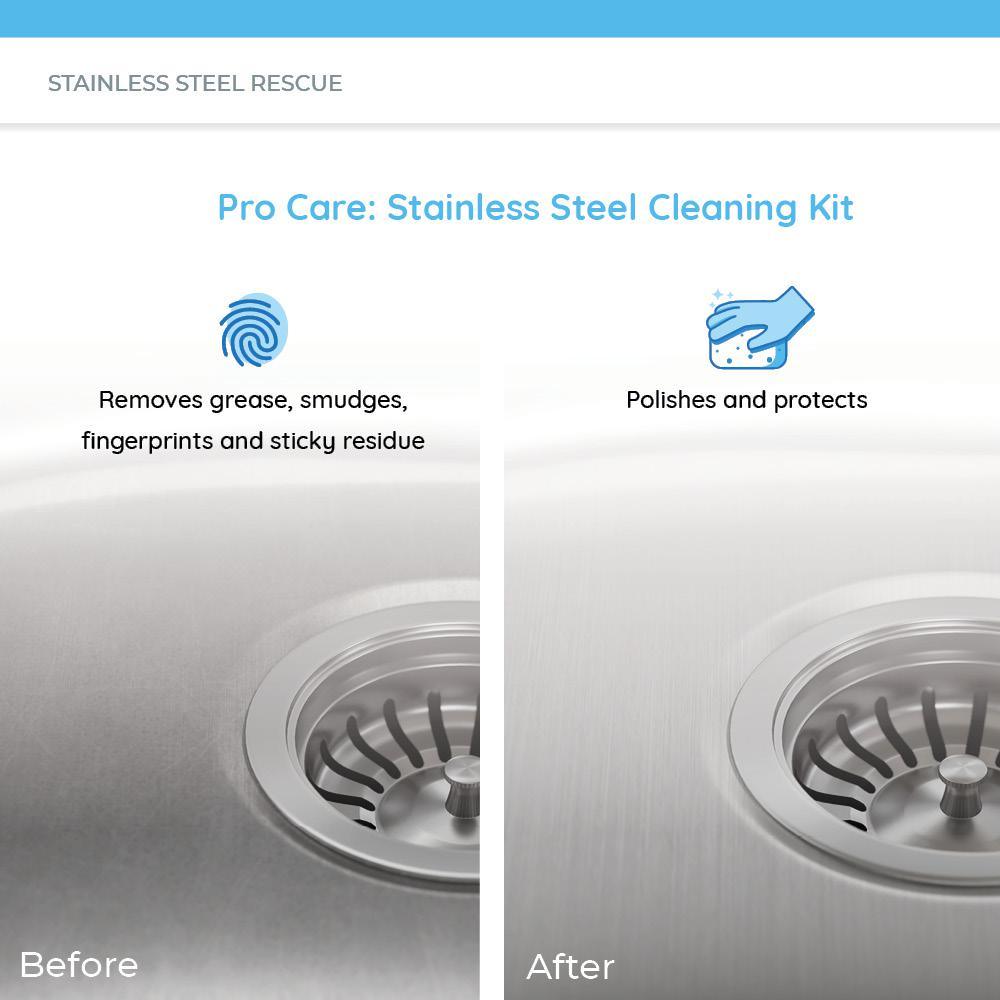 Pro Care Stainless Steel Cleaning Kit - Super Arbor