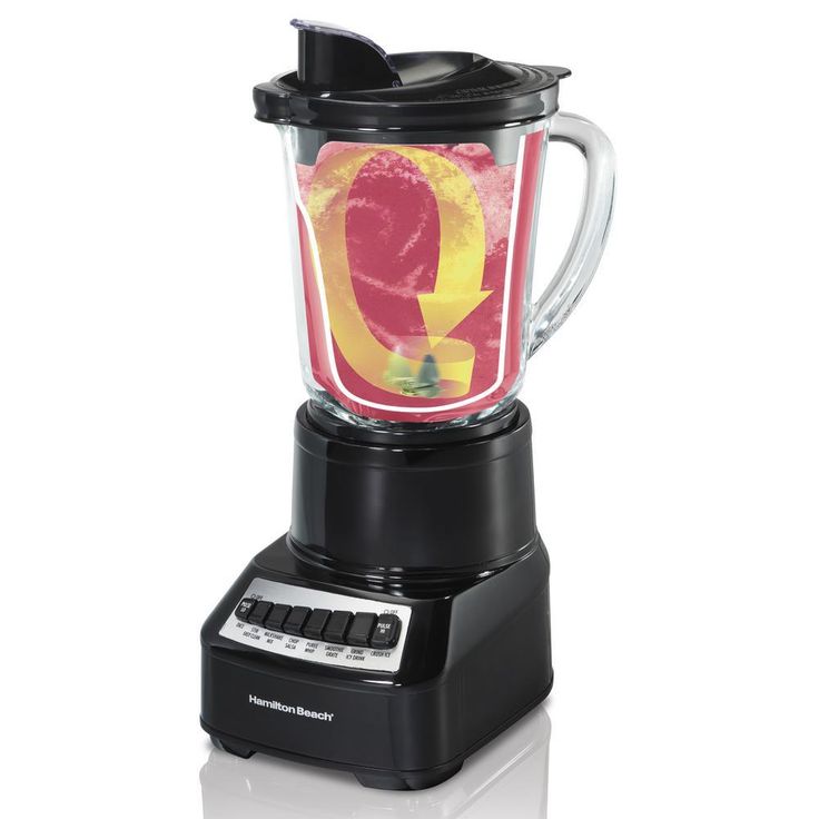 40 oz. 14-Speed Black Countertop Blender