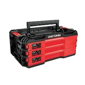 CRAFTSMAN VERSASTACK 216-Piece Standard (SAE) and Metric Polished Chrome Mechanics Tool Set