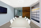 Armstrong Ceilings Fine Fissured Contractor Ceiling Tiles, 48 in x 24 in, 8-Pack, White, 15/16 in Drop Acoustic Panels