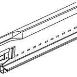 Armstrong Ceilings INTERLUDE XL HRC Dimensional Tee, White, 60-Pack, 144-in Galvanized Steel Main Beam
