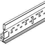 Armstrong Ceilings SUPRAFINE XL 9/16" Cross Tee, 48" Length, 60-Pack — Galvanized Steel Ceiling Grid