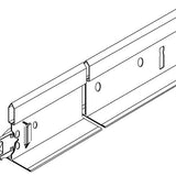 Armstrong Ceilings SUPRAFINE XL 9/16 in. Main Beam, 144 in. Length, 20-Pack - Hot-Dipped Galvanized Steel