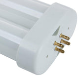 9 in. 25-Watt T8 U-Bent Ful 4-Pin GX10Q Base Fluorescent CFL Light Bulb Black Light (12-Pack) - Super Arbor