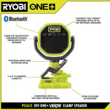 RYOBI ONE+ 18V Cordless VERSE Clamp Speaker 2-Pack (Tools Only)
