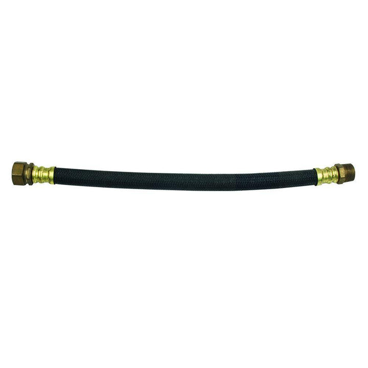 3/4 in. MIP x 7/8 in. O.D. Compression x 18 in. Polymer Braided Water Heater Connector (0.57 in. I.D.) - Super Arbor
