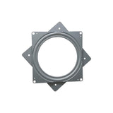 Everbilt 6 in. Silver Square Lazy Susan Turntable with 400 lbs. Load Rating (3-Pack)