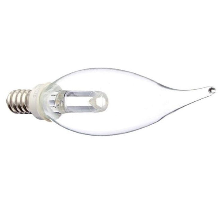 Halco Lighting Technologies 10-Watt Equivalent 1-Watt CA10 Dimmable Chandelier LED Warm White 2700K Light Bulb 80174