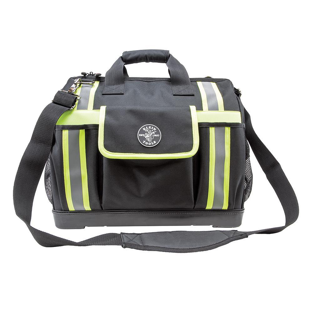 Tool Bag, Tradesman Pro‚Ñ¢ High-Visibility Tool Bag, 42 Pockets, 16-Inch - Super Arbor