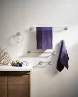 Moen Iso Pivoting Double Post Toilet Paper Holder in Chrome
